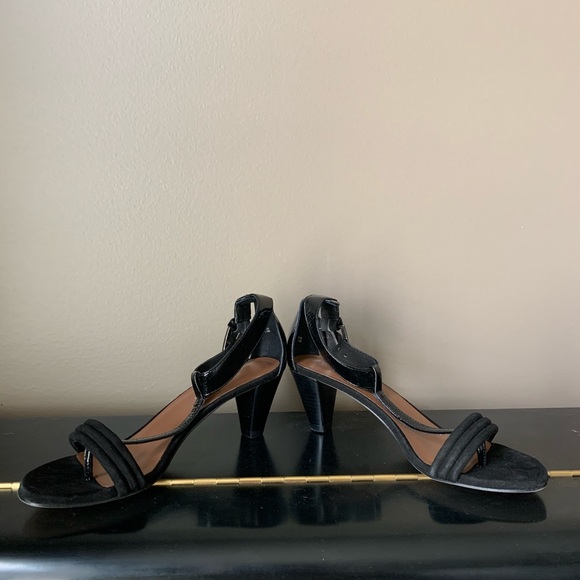 NEW! DONALD J PLINER BLACK LEATHER HEEL - Picture 3 of 6